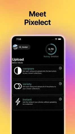 Game screenshot Pixelect - Photo Rating Engine mod apk