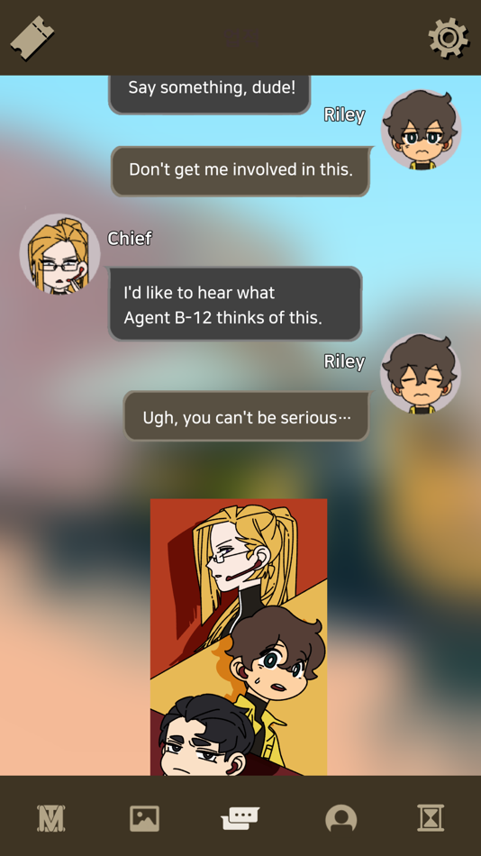 #5. Not Exactly A Hero: novel game (iOS) Podle: Buff Studio Co.Ltd.