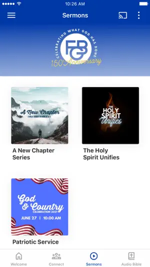 First Baptist Gainesville screenshot 2