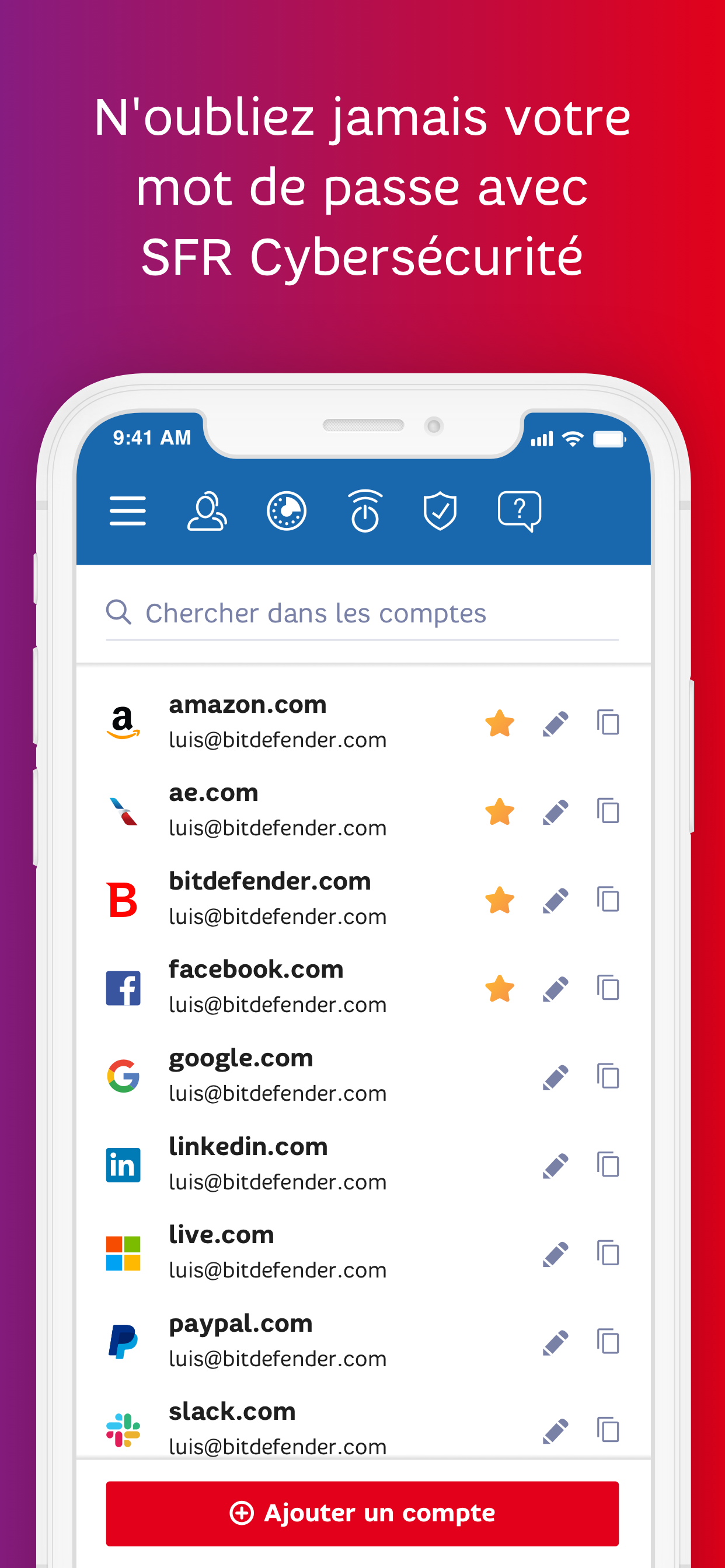SFR Cybersécurité – Password