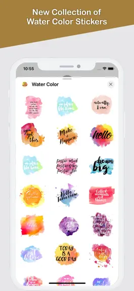 Game screenshot Watercolor Typography apk