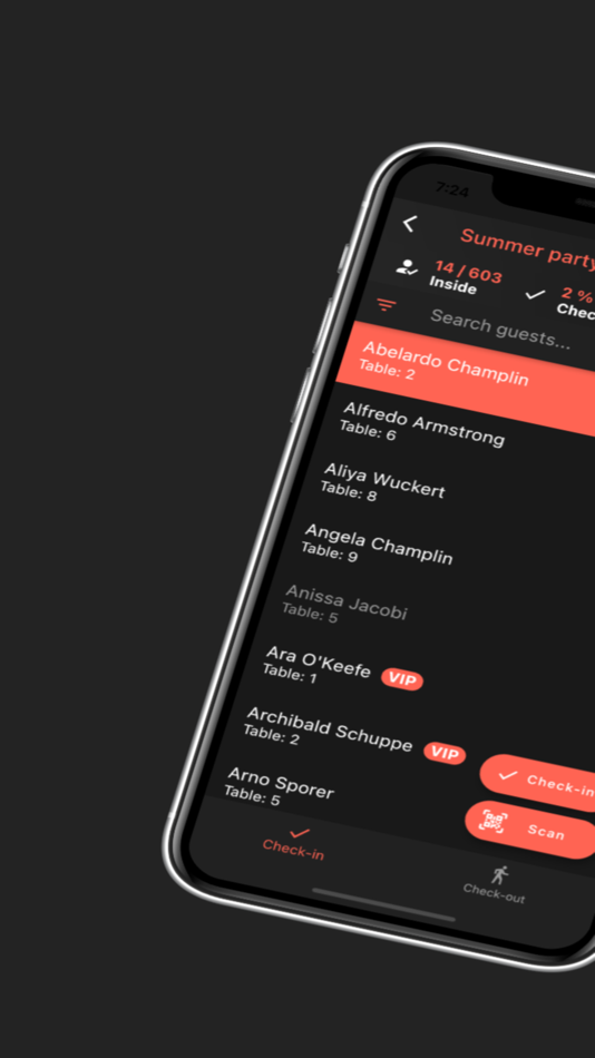 #1. Qeerio: Guestlist (iOS) 由: Tecky