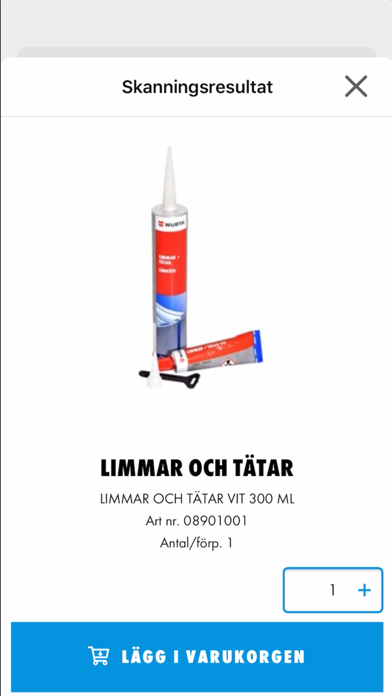 Würth Svenska AB Screenshot