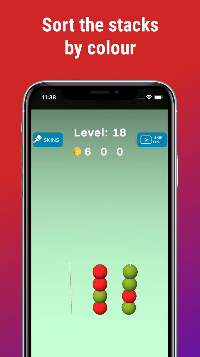 Stack it up - Sorting Game