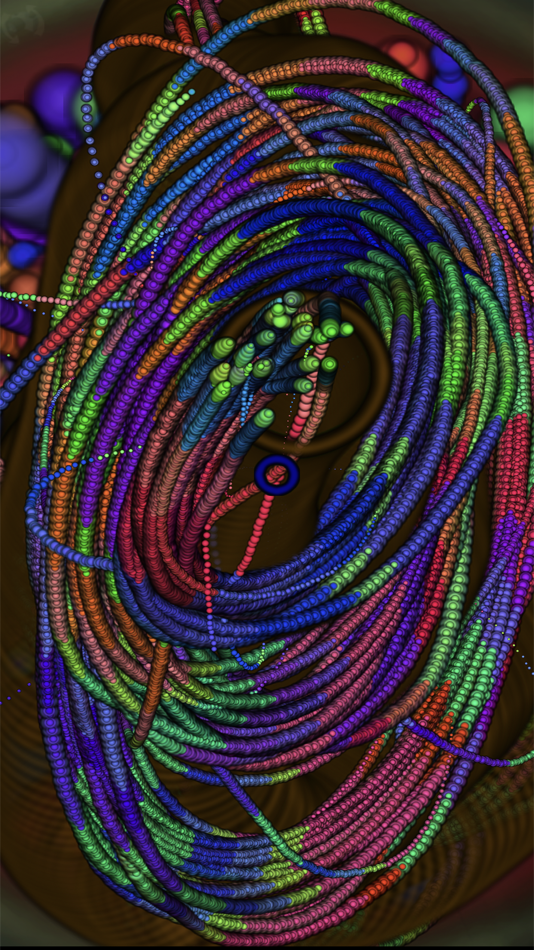 #5. iBeams Music Visualizer (iOS) Por: gedalia.net