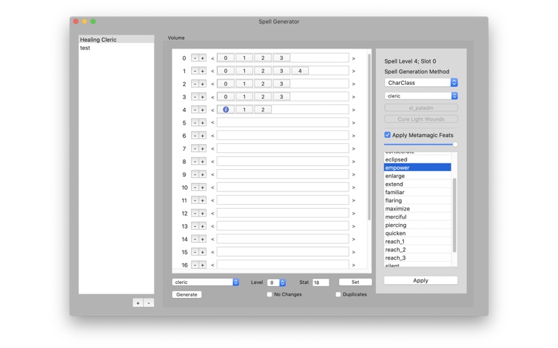 Screenshot #3 pour SpellList