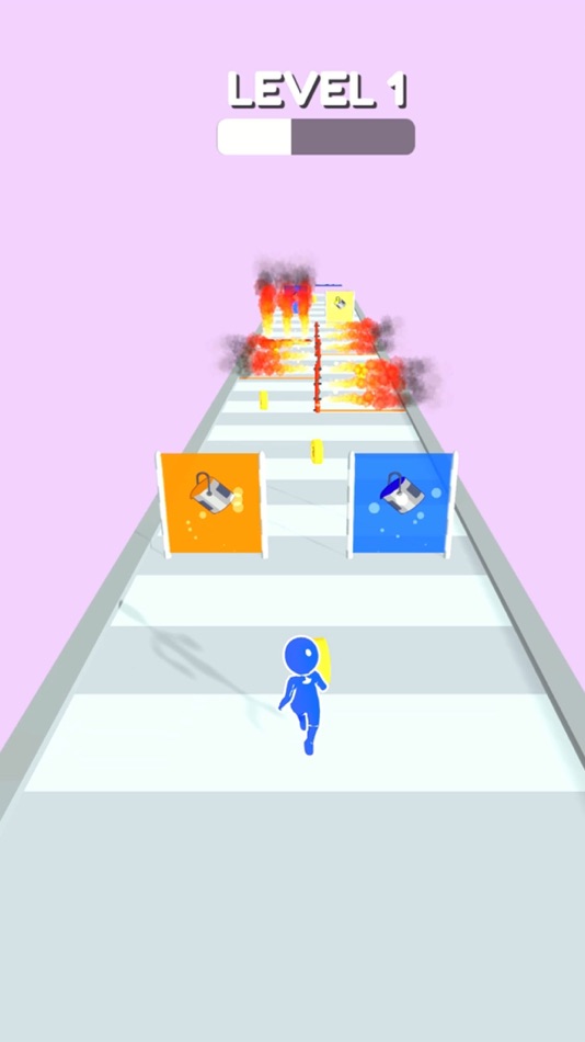 #4. Stickman Color Race (iOS) 由: Alexandr Chernov