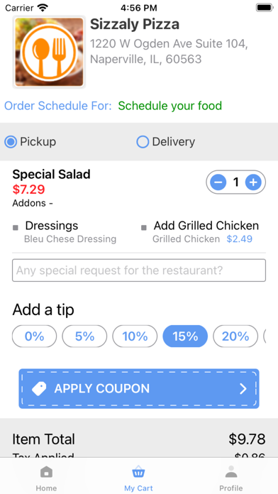 Sizzaly Pizza Screenshot