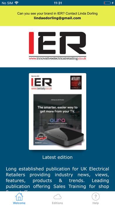 IER Magazine Screenshot