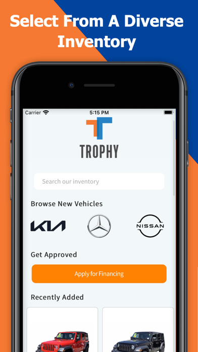 Trophy - Buy & Sell Cars Screenshot