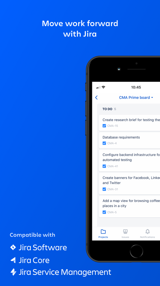 #1. Jira Data Center (iOS) Podle: Atlassian
