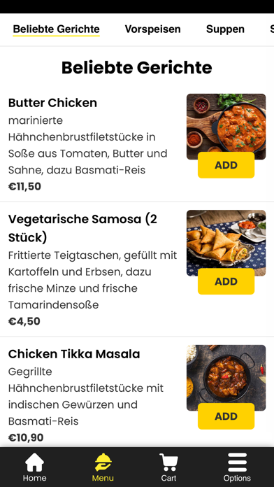 Indian Curry House Ostend Screenshot 4 - AppWisp.com Indian Curry House Ostend Screenshot 4 - AppWisp.com
