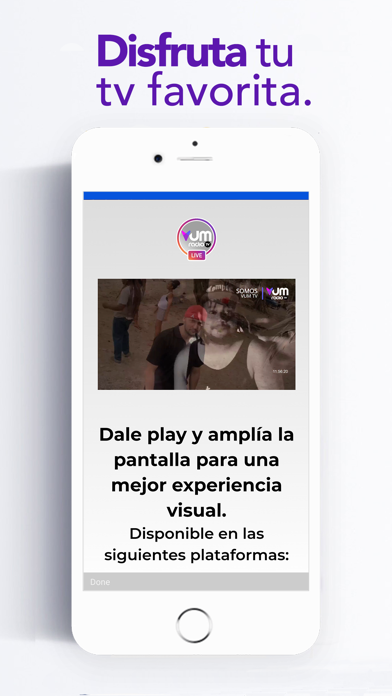 VUM Radio TV Screenshot