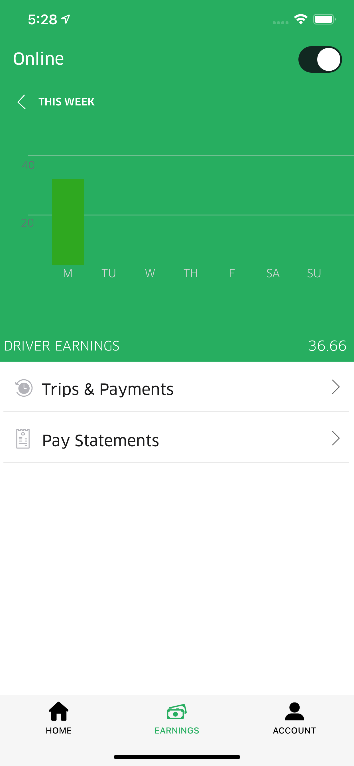 GoferGrocery Driver