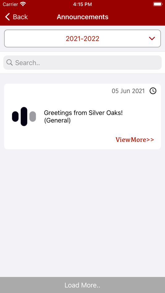 #2. Silver Oaks parent portal (iOS) 由: Myclassboard Educational Solutions Private Limited