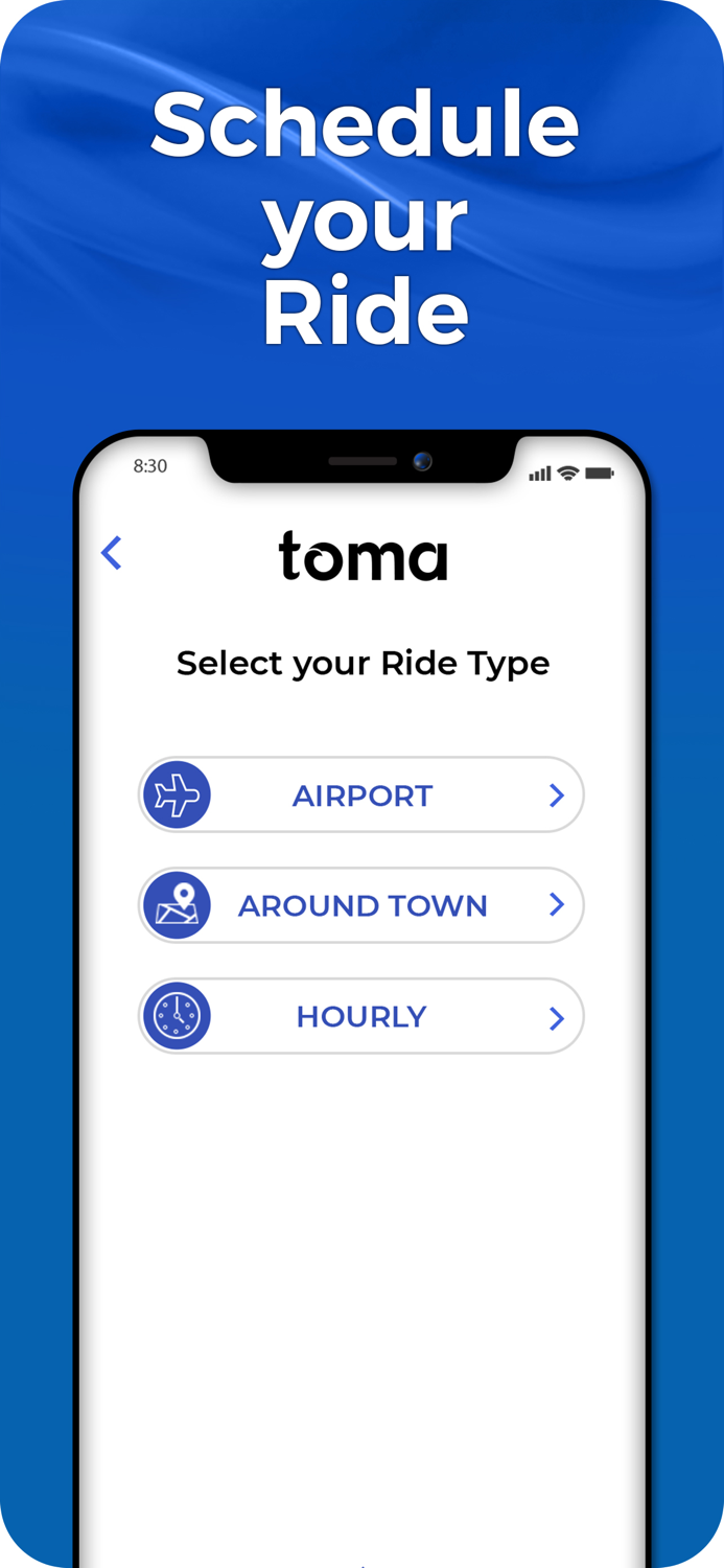TOMA - Ride Scheduling