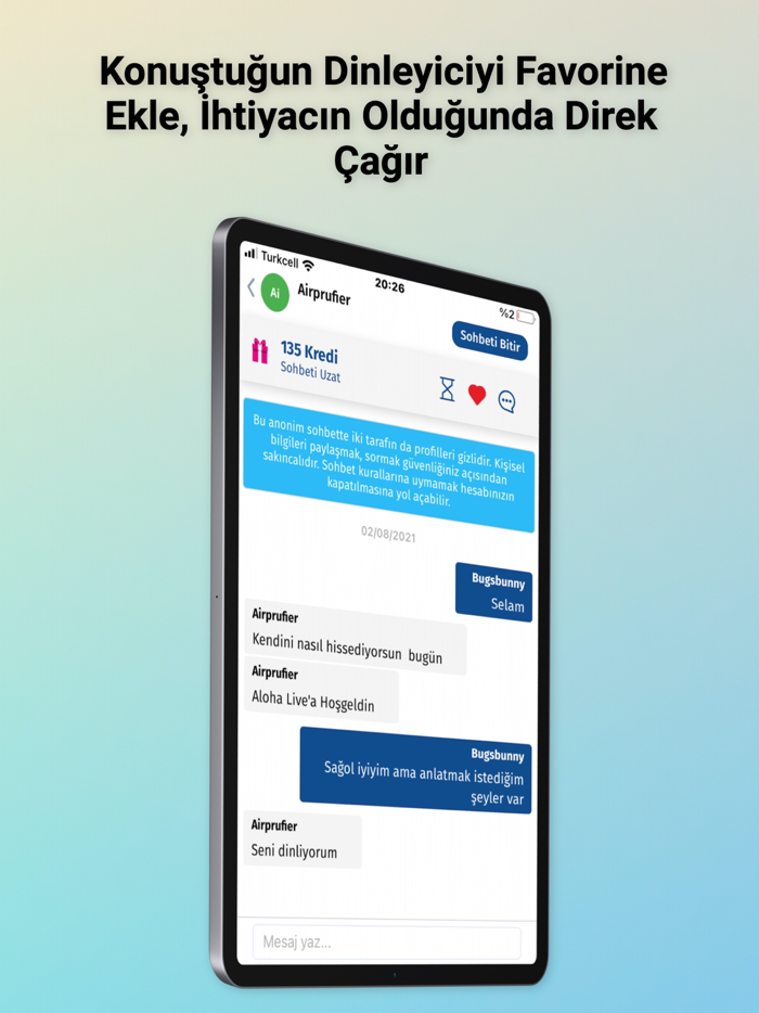 Aloha Live Anonim Sohbet