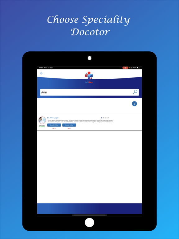 Telidox iPad screenshot 5 - Medical app