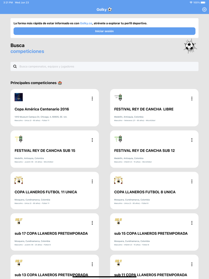 Torneos Techno Soccer