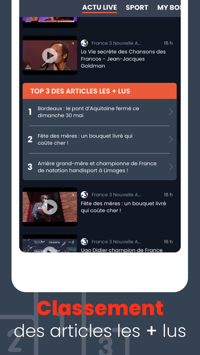 Bordeaux Live Screenshot