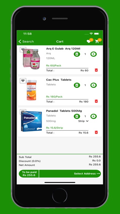 Najeeb Mart & Pharmacy Screenshot