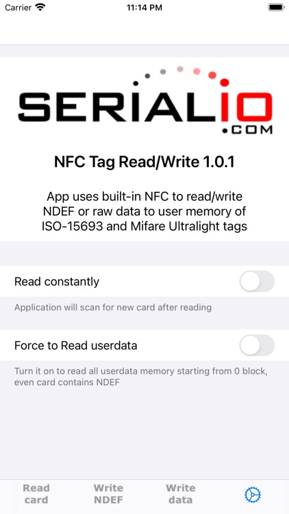 NFC Read Write