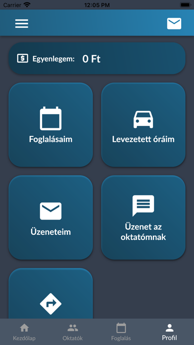 Füredi Autósiskola Screenshot