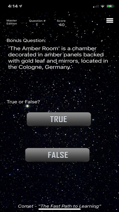 Master - Comet Spelling Screenshot