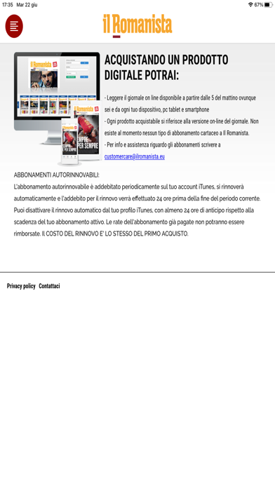 Il Romanista Digital Screenshot