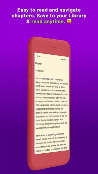 Alpha WebNovel, Short Stories Screenshot