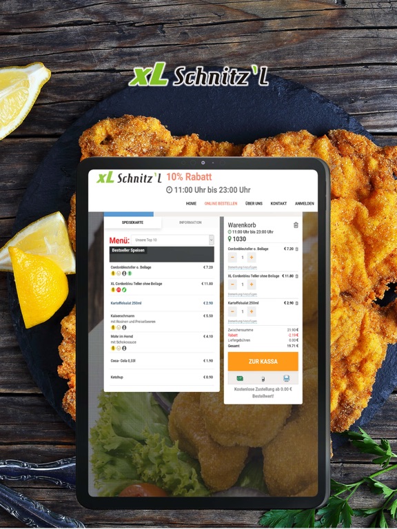 Screenshot #6 pour XL Schnitzl Wien