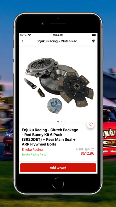 Enjuku Racing Parts, LLC Screenshot