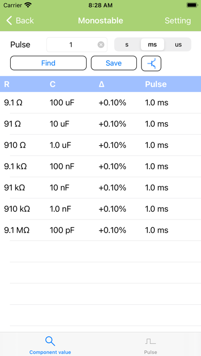 Screenshot #3 pour Timer 555 Calculator Pro