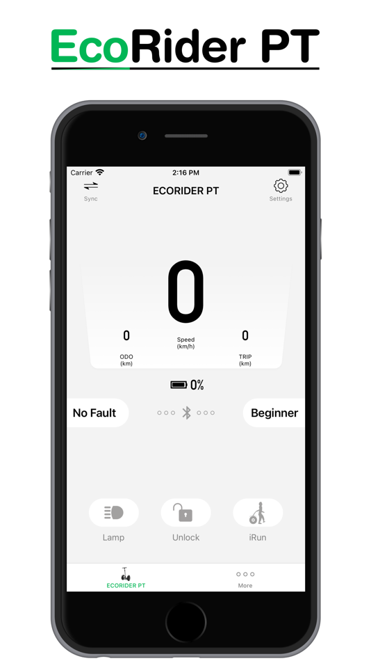 #1. EcoRider PT (iOS) Podle: SHENZHEN ODEWAY TECHNOLOGY CO.LTD