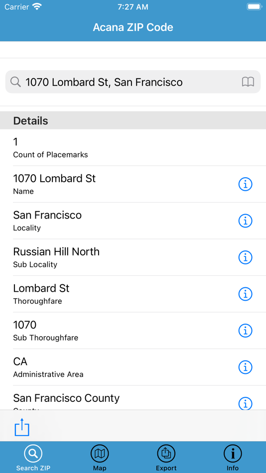 Acana ZIP Code - 3.4.0 - (iOS)