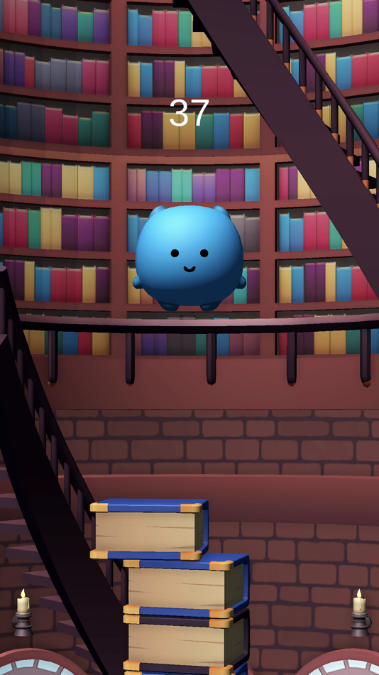 #6. Bloo Jump - Game for bookworms (iOS) Av: TwoDoor Games