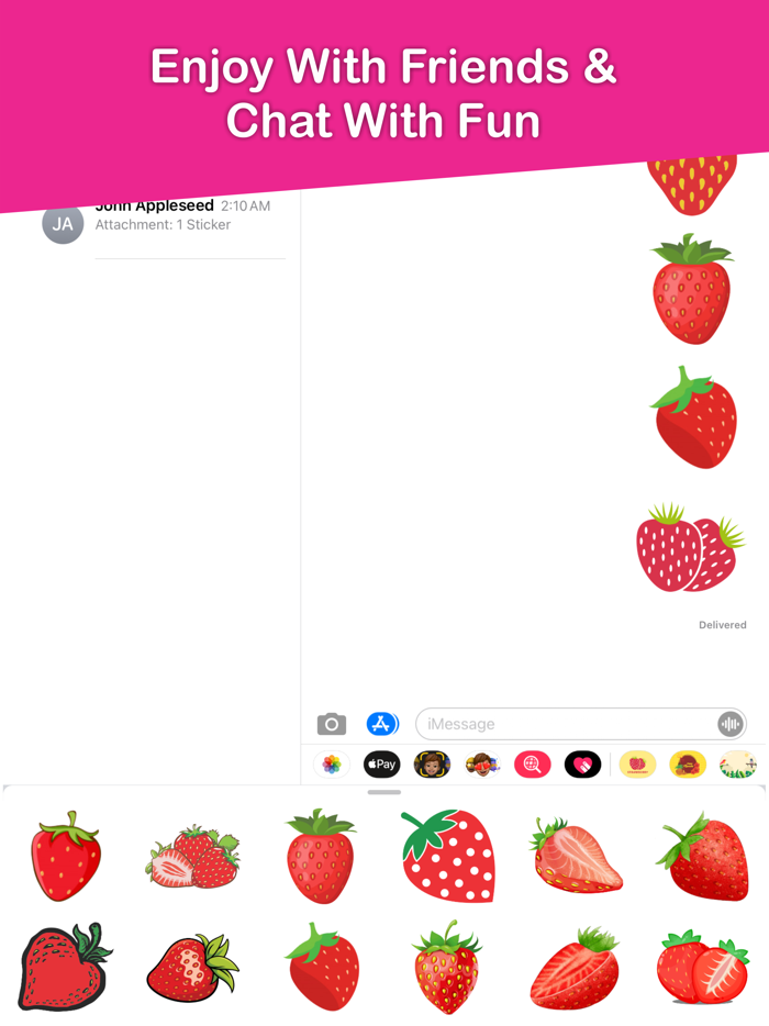 Strawberry Emojis