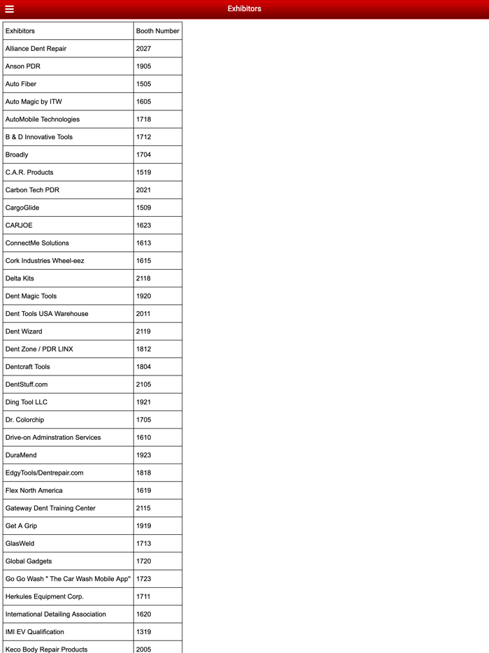 Mobile Tech Expo App