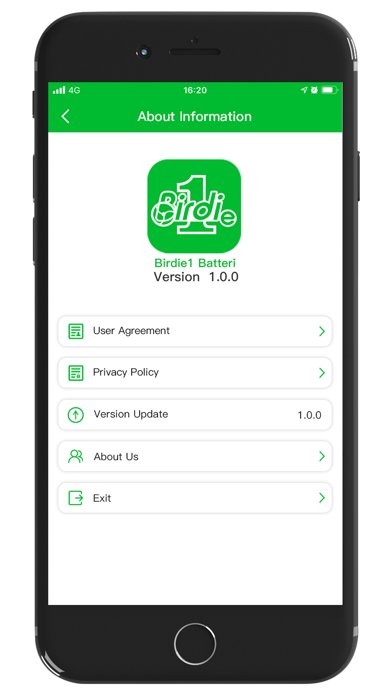 Birdie1 Batteri Screenshot