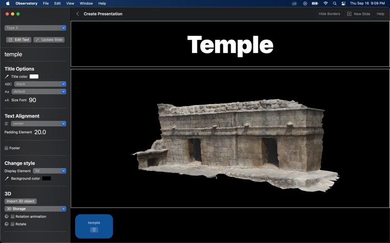 Screenshot #3 pour Observatory Presentation