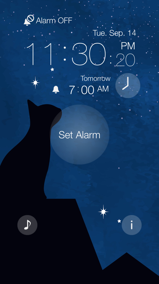 #1. Cat Alarm Clock :3 (iOS) 由: HANBUNCO, INC.