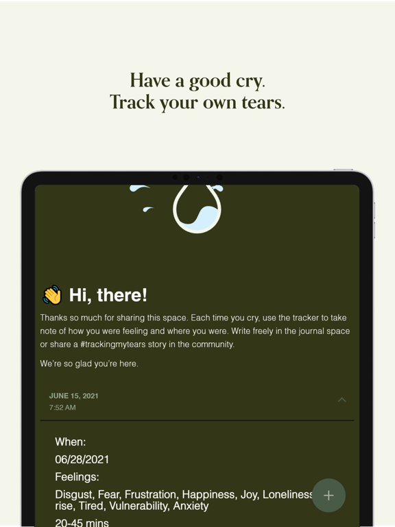 Screenshot #5 pour Tracking My Tears