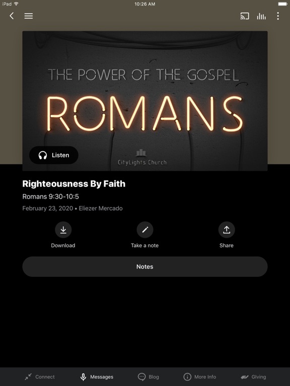 CityLights Chicago iPad screenshot 3 - Lifestyle app