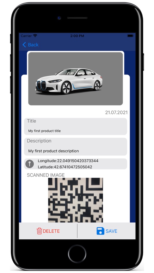 #4. Inventur App (iOS) By: Ninoslav Dalipovic