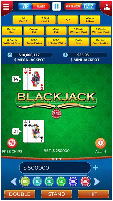 Blackjack King of Side Bets Screenshot
