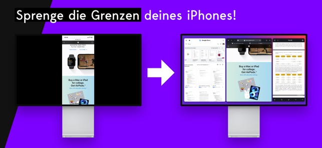 shiftscreen 4X im App Store