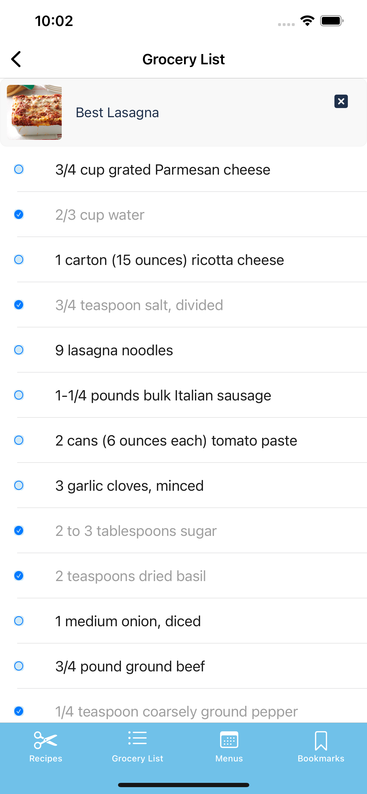 Recipe Clip
