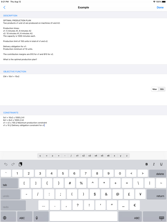 Screenshot #4 pour SimplexLP