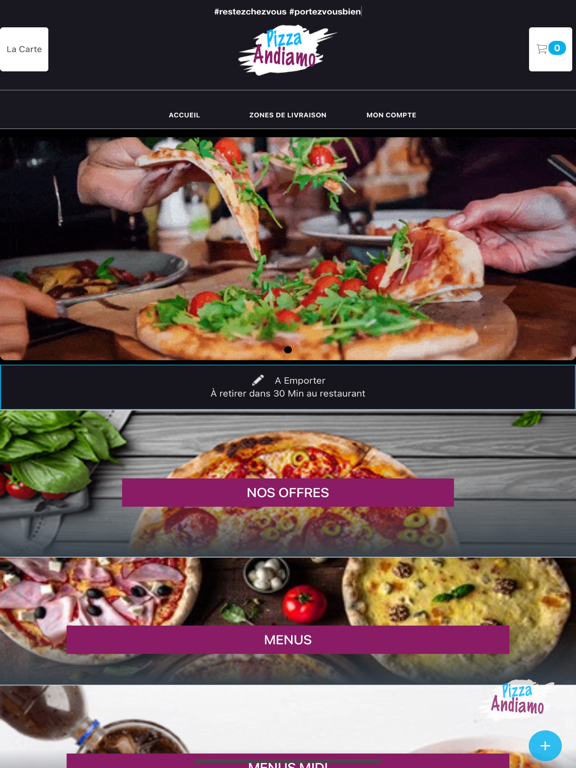 Screenshot #5 pour Andiamo Pizza
