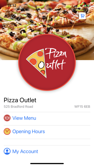 Pizza Outlet Screenshot